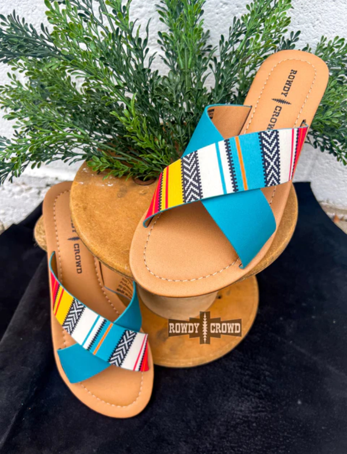 Shiner Serape Sandals