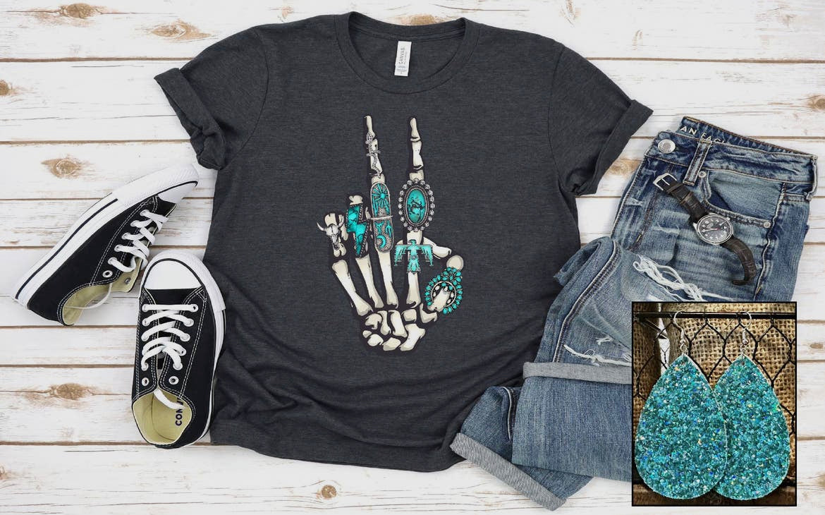 Turquoise Until Death Tee