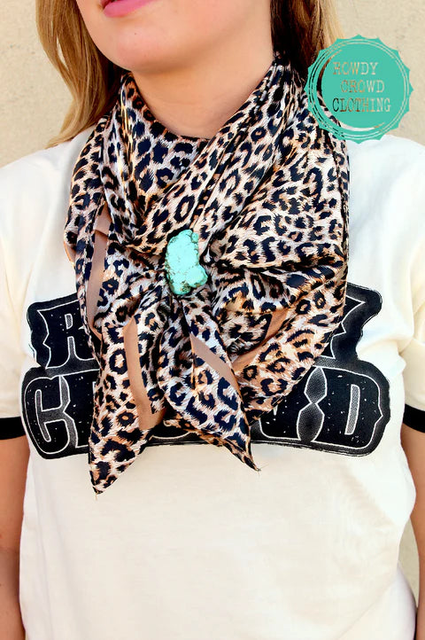 Liberty Leopard Wild Rag/ Scarf