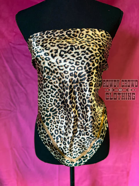 Liberty Leopard Wild Rag/ Scarf