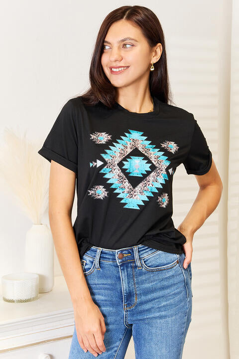 Simply Lovin’ Aztec T-Shirt