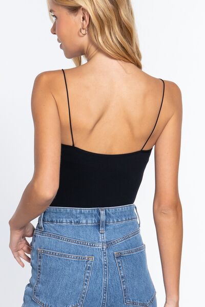 The Black Basic Bodysuit