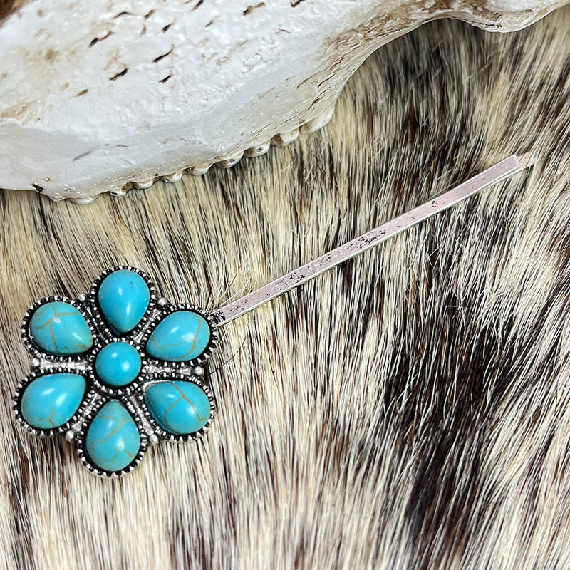 Turquoise Hairpin Set