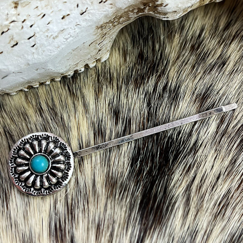 Turquoise Hairpin Set