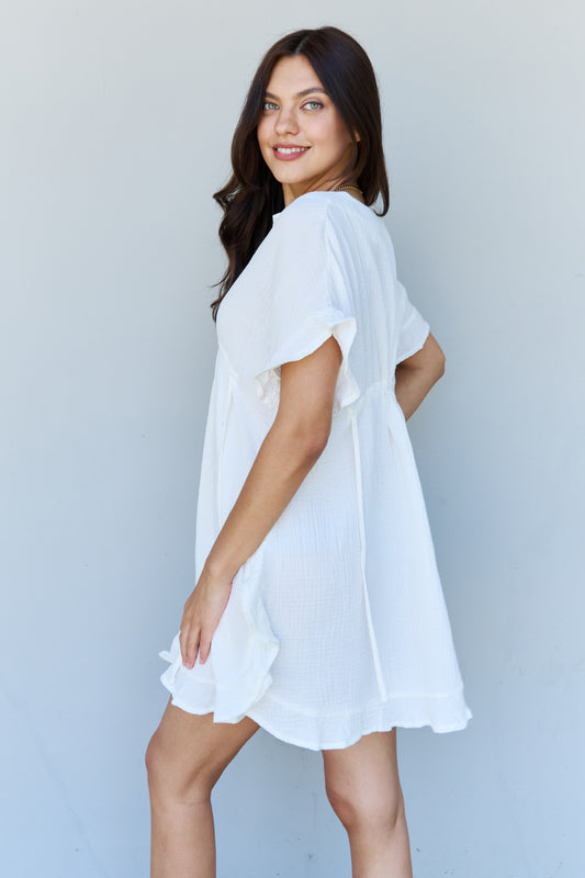 Out Of Time Ruffle Dress