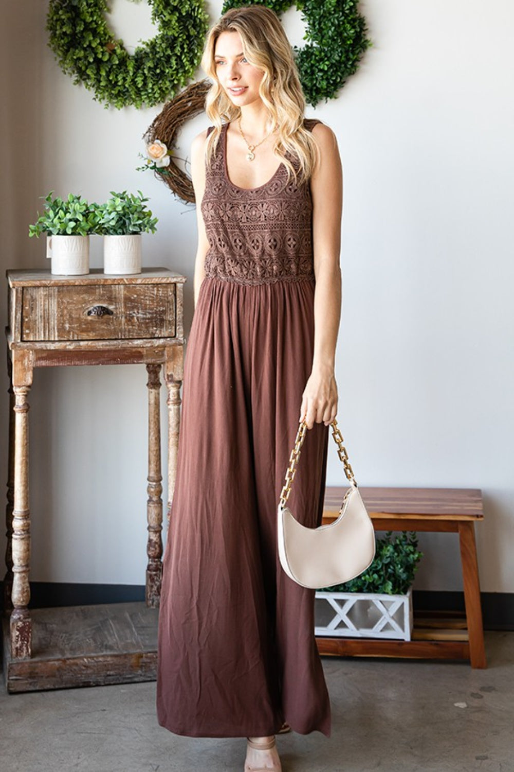 First Love Wide Leg Jumpsuit