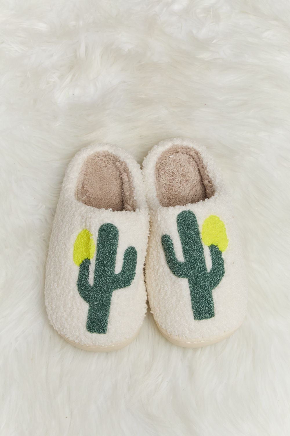 Cactus Plush Slippers