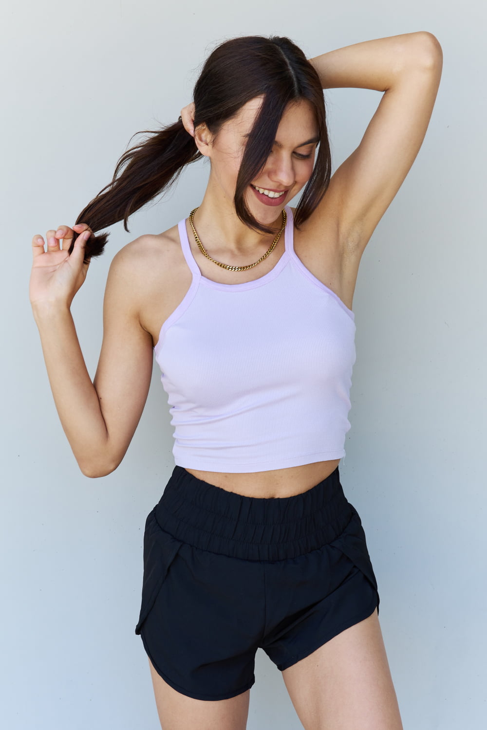 The Everyday Staple Ribbed Tank in Lavender