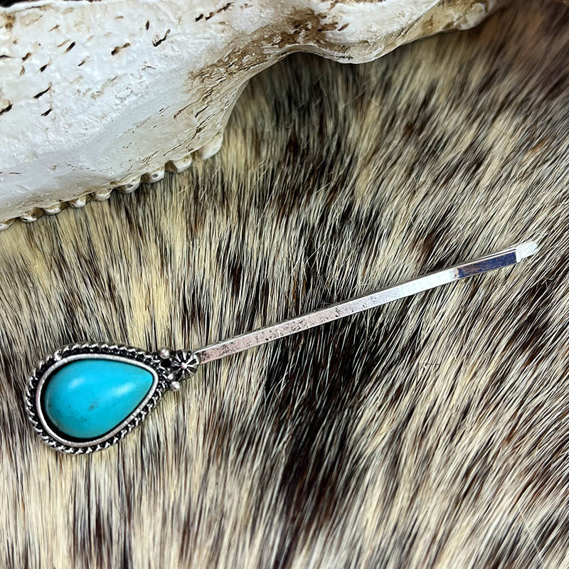 Turquoise Hairpin Set