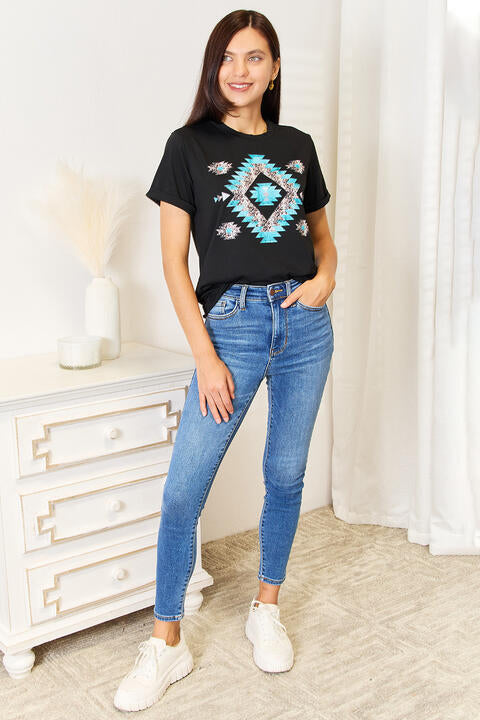 Simply Lovin’ Aztec T-Shirt