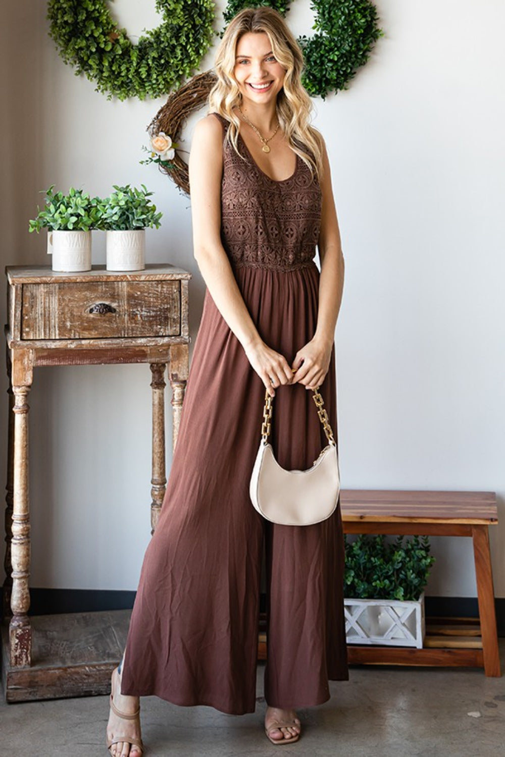 First Love Wide Leg Jumpsuit