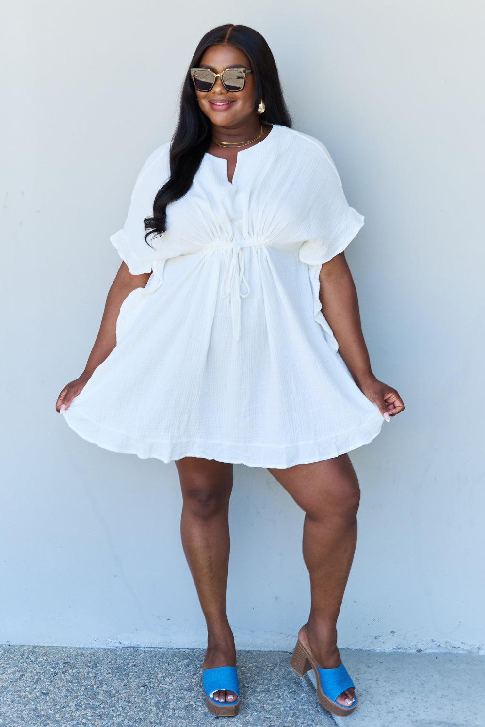 Out Of Time Ruffle Dress