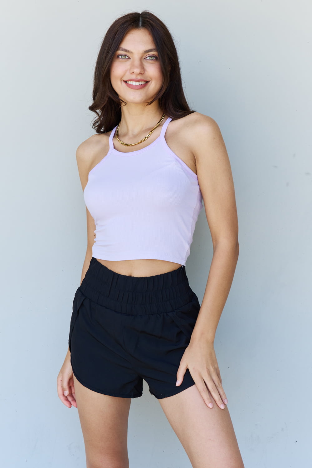 The Everyday Staple Ribbed Tank in Lavender