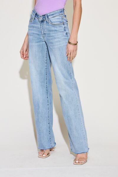 Judy Blue V Front Straight Jeans