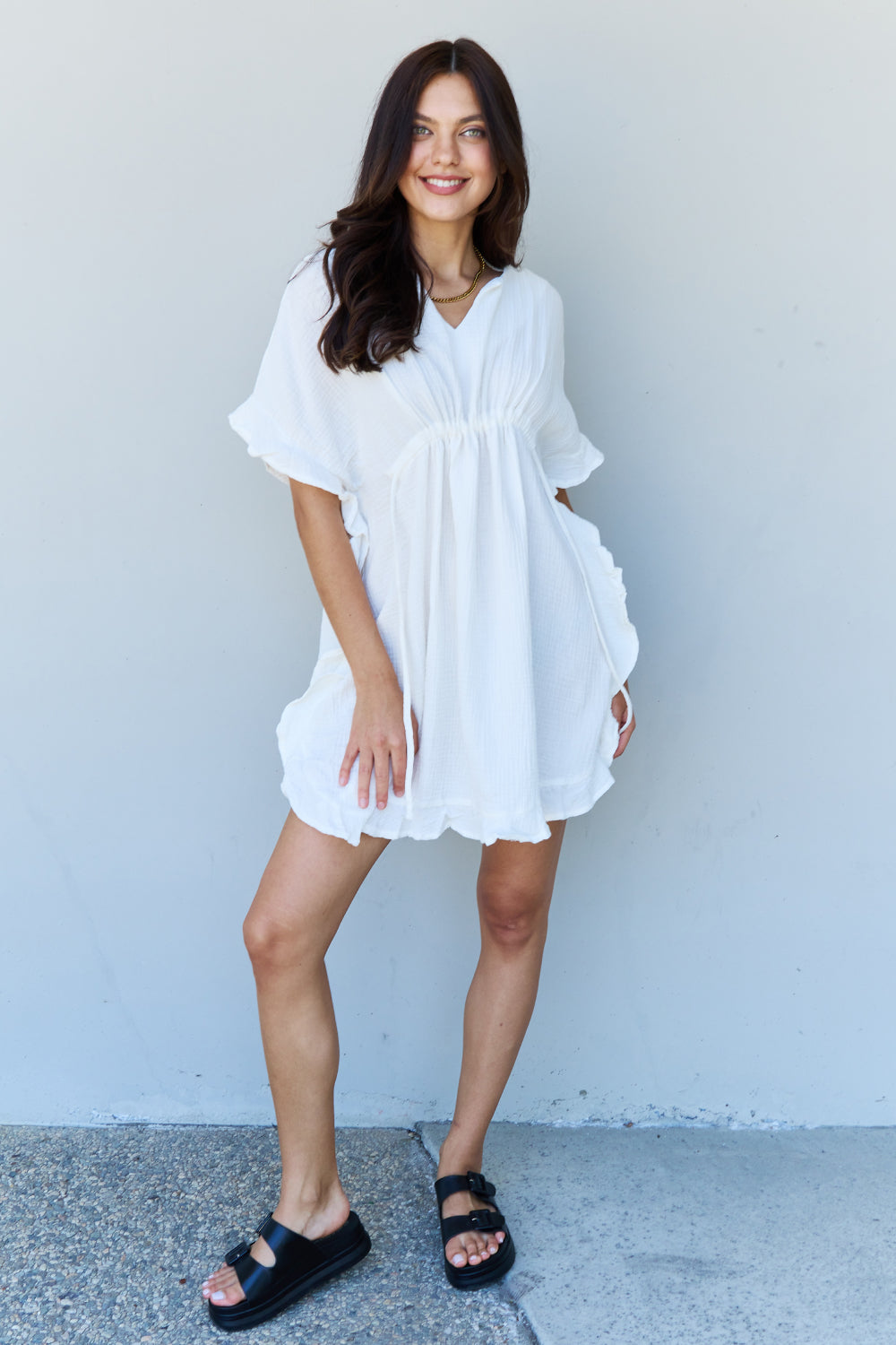 Out Of Time Ruffle Dress