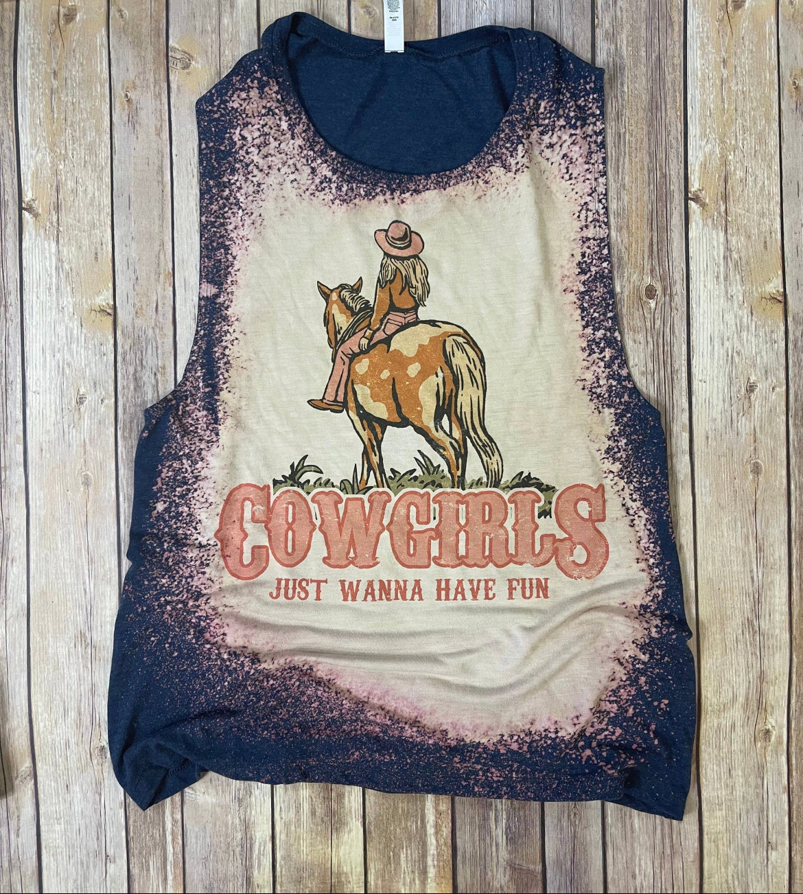 Cowgirls Just Wanna Have Fun Tank